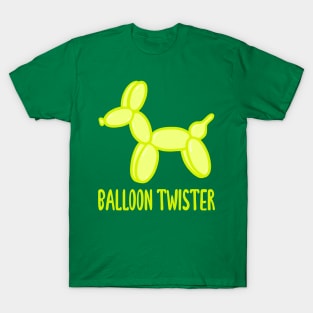 Balloon Twister! (Chartreuse) T-Shirt